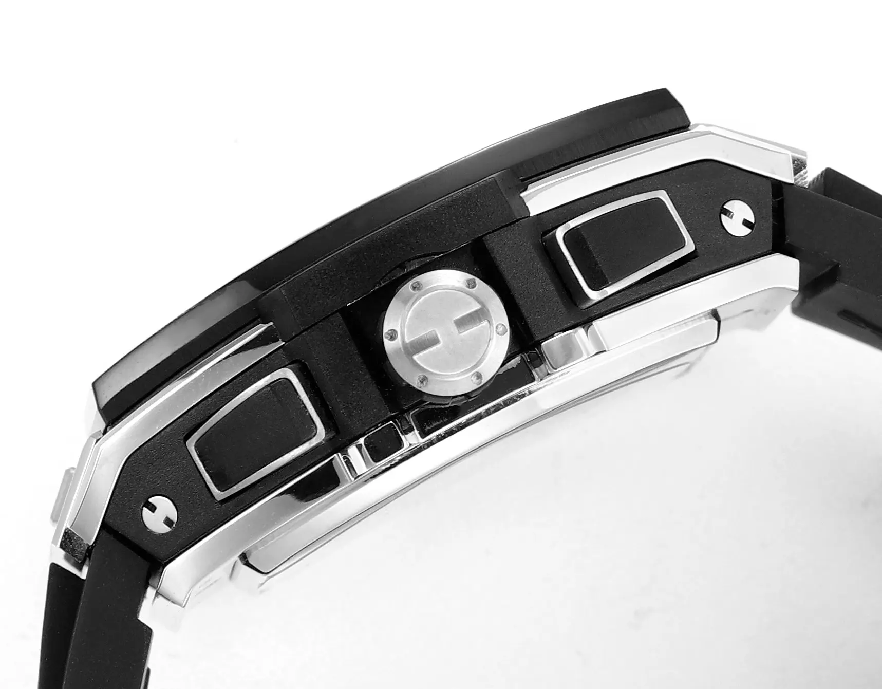 Functional GS Factory HUBLOT Spirit of Big Bang Black & Silver Limited Edition Watch – Model 642.NX.0170.RX with Rubber Strap – Best Replica Watch 5842